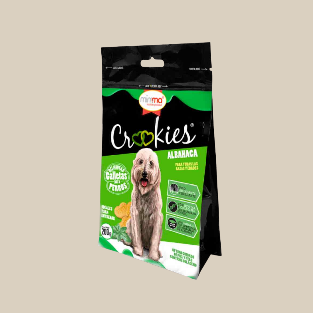 Galletas Crookies albahaca